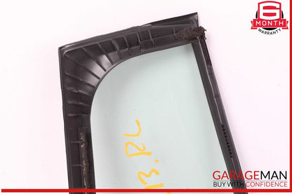 13-17 Nissan Leaf Rear Left Driver Side Door Vent Window Glass 43R001583 OEM