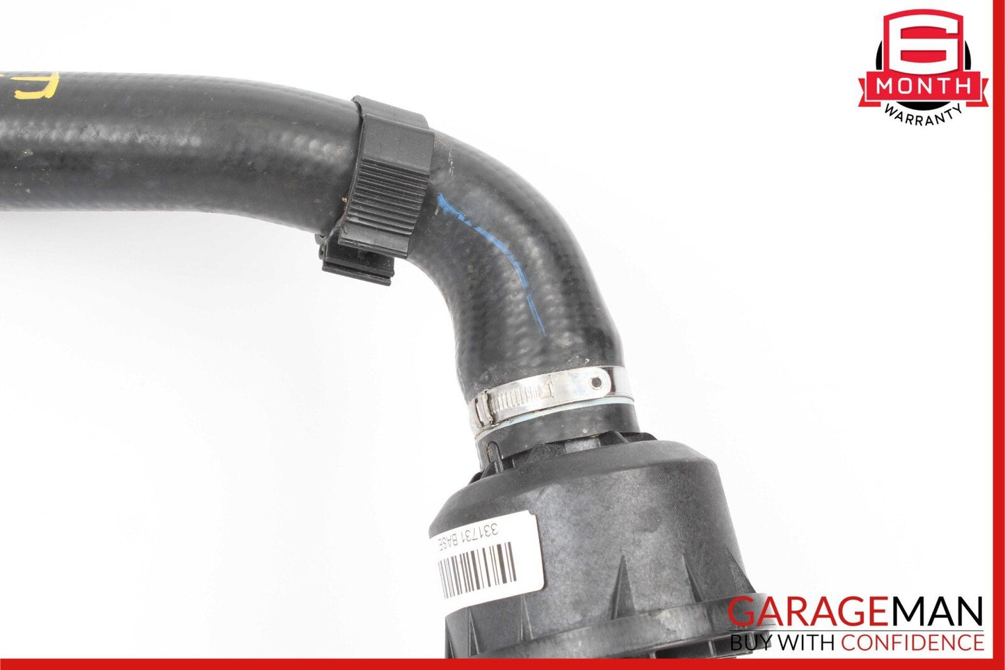 15-18 Ferrari California T Left Side Intake to Disconnector Hose Pipe Tube 3k
