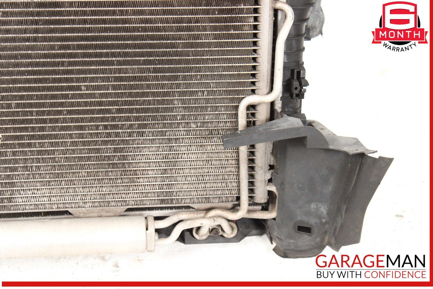06-09 Mercedes W211 E350 Engine Water Cooling Radiator A/C Air AC Condenser OEM
