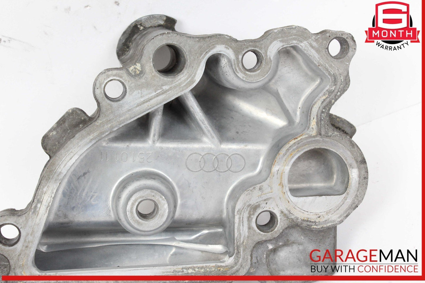 10-16 Audi S4 Engine Coolant Flange Housing 06E121161AN OEM