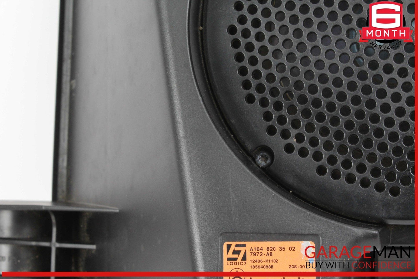 07-12 Mercedes X164 GL450 4MATIC Rear Subwoofer Audio Speaker Harman Kardon