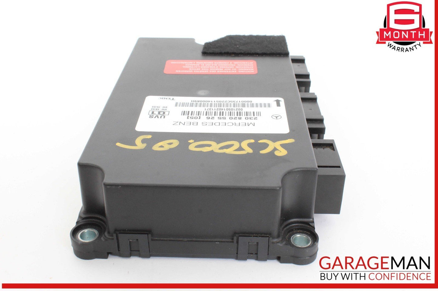 03-08 Mercedes R230 SL500 SL55 AMG SL550 Convertible Top Roof Control Module OEM