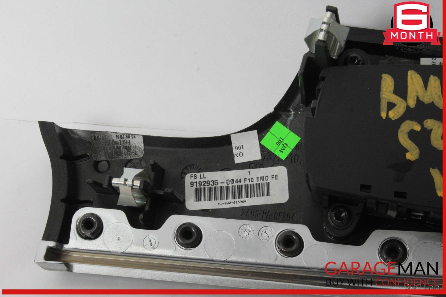 11-16 BMW 528i 535i 550i F10 Headlight Control Switch w/ Trim 9346838 OEM