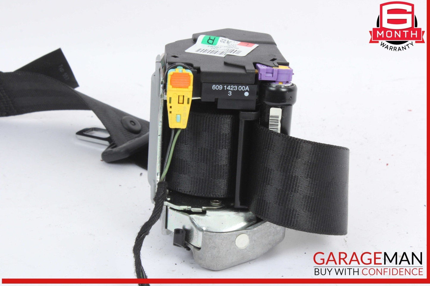 09-17 Audi S5 SQ5 Rear Left or Rear Right Seat Belt Seatbelt Retractor Black OEM
