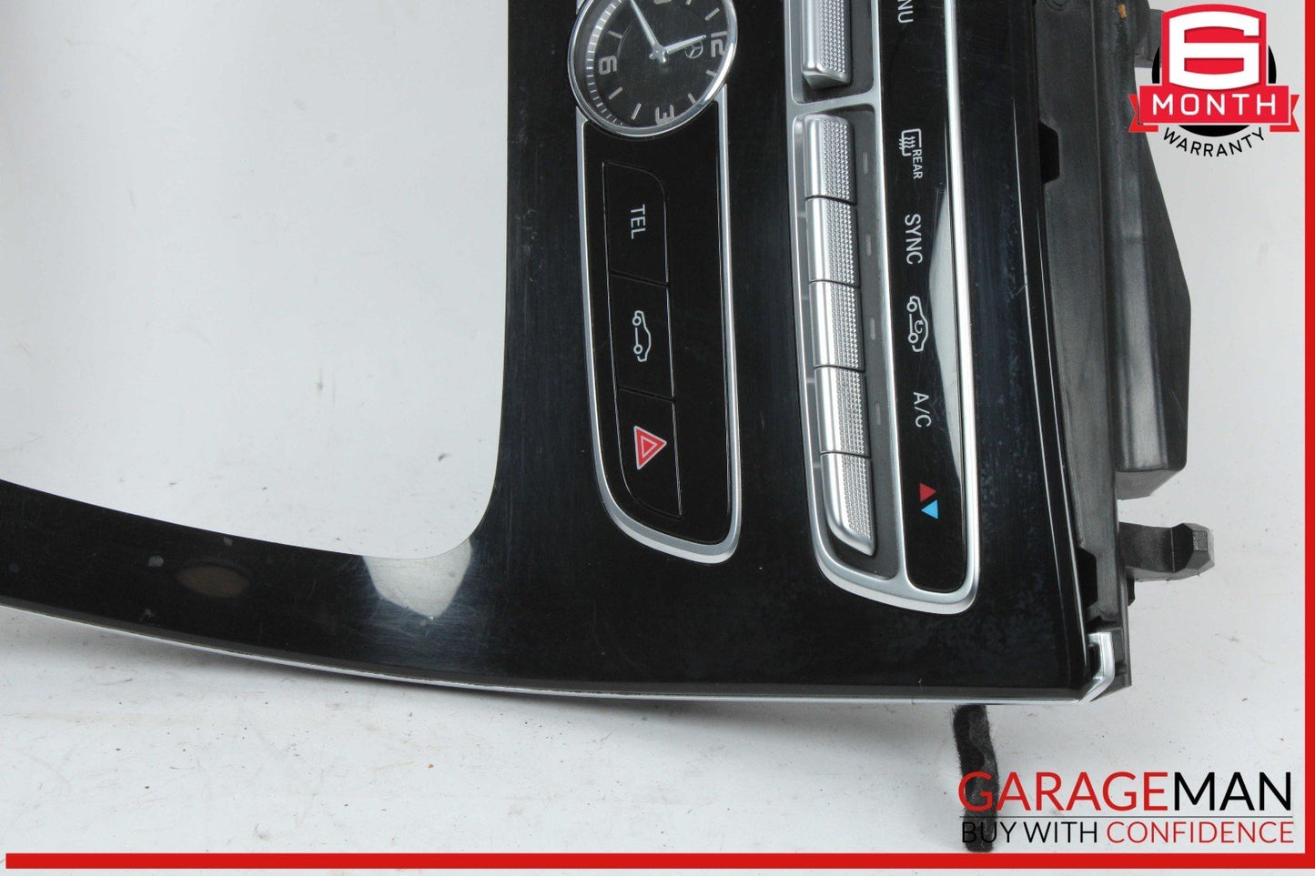 17-19 Mercedes W213 E300 Center Console Trim Assembly Black OEM
