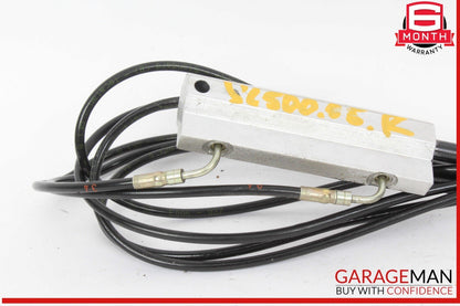 03-12 Mercedes R230 SL500 Convertible Trunk Frame Right Lock Cylinder OEM