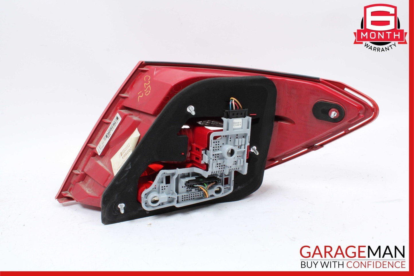 12-14 Mercedes W204 C250 C300 Rear Left Driver Side Taillight Tail Light Lamp