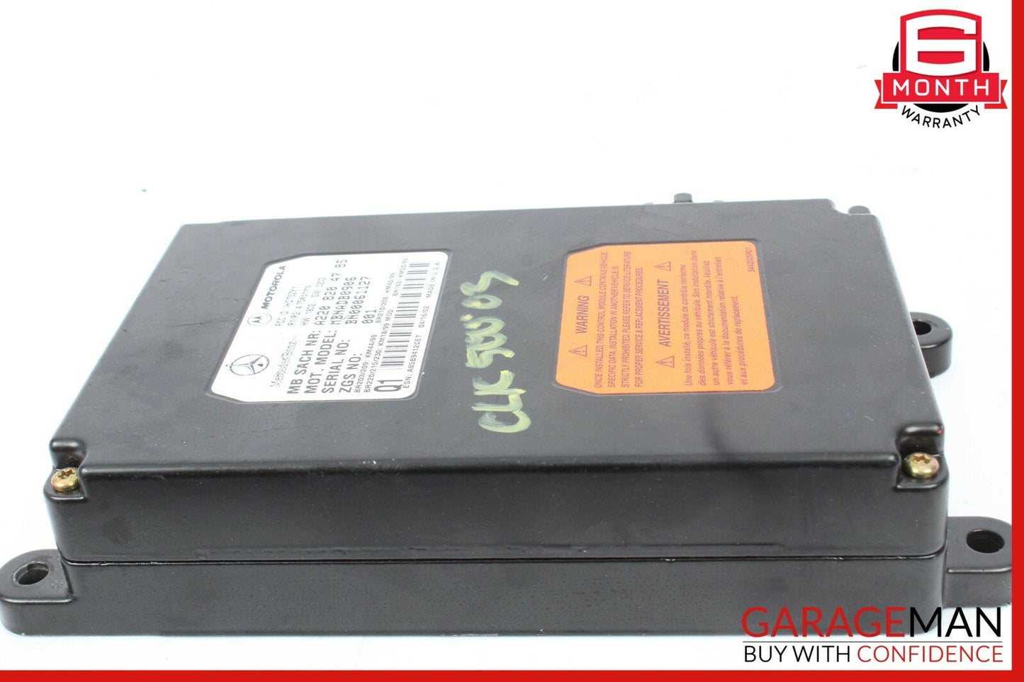 00-06 Mercedes CLK500 ML320 S500 CL55 AMG Voice Command Control Module Unit OEM