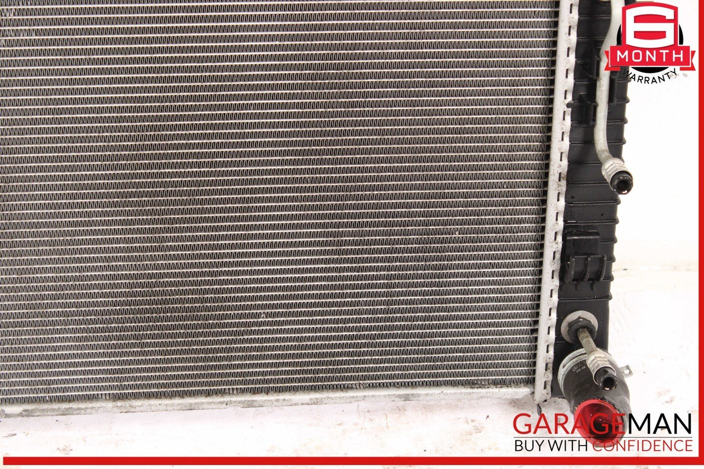 06-13 Mercedes W164 ML350 Engine Cooling Radiator AC A/C Air Condenser Assembly