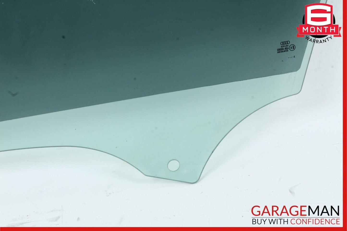 12-18 Audi A7 Front Right Passenger Side Door Window Auto Glass OEM