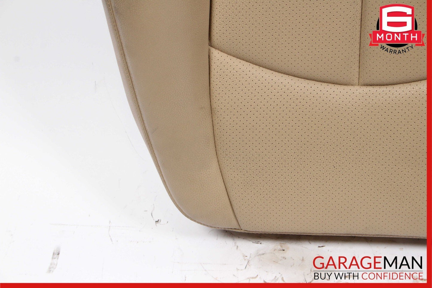 07-09 Mercedes W211 E320 Front Right / Left Top Upper Seat Cushion Cover Brown