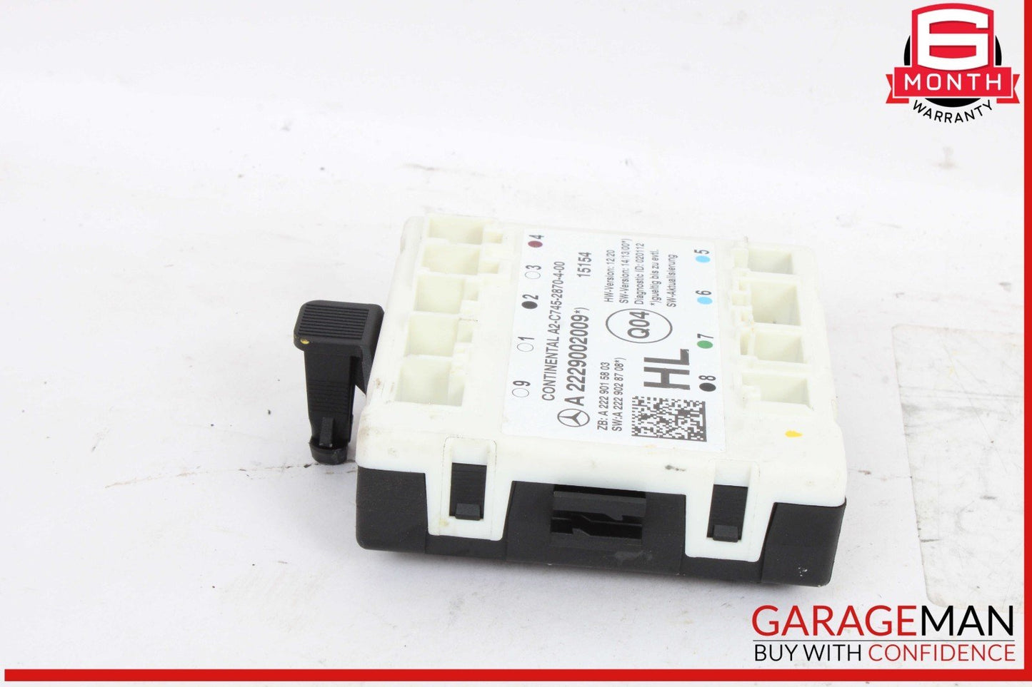 15-23 Mercedes W205 C300 4MATIC Rear Left Side Door Control Module Unit OEM