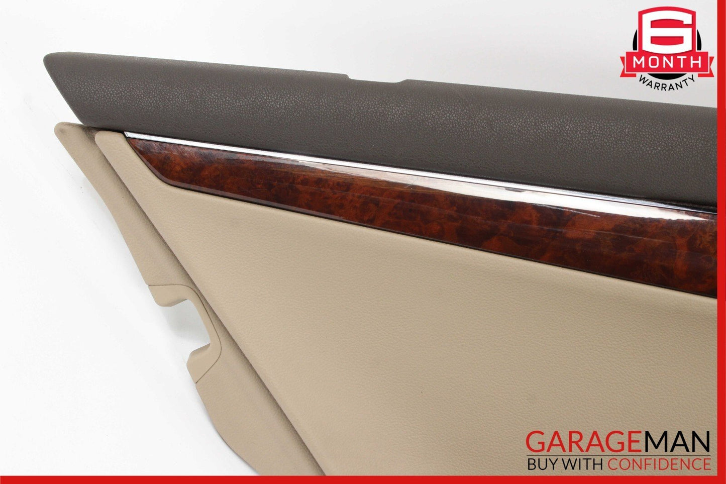08-14 Mercedes W204 C300 C350 Rear Left Side Interior Door Panel Assembly Beige