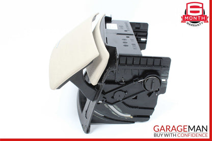 07-09 Mercedes W221 S550 Center Console Dashboard CD Player Trim Cover Beige OEM