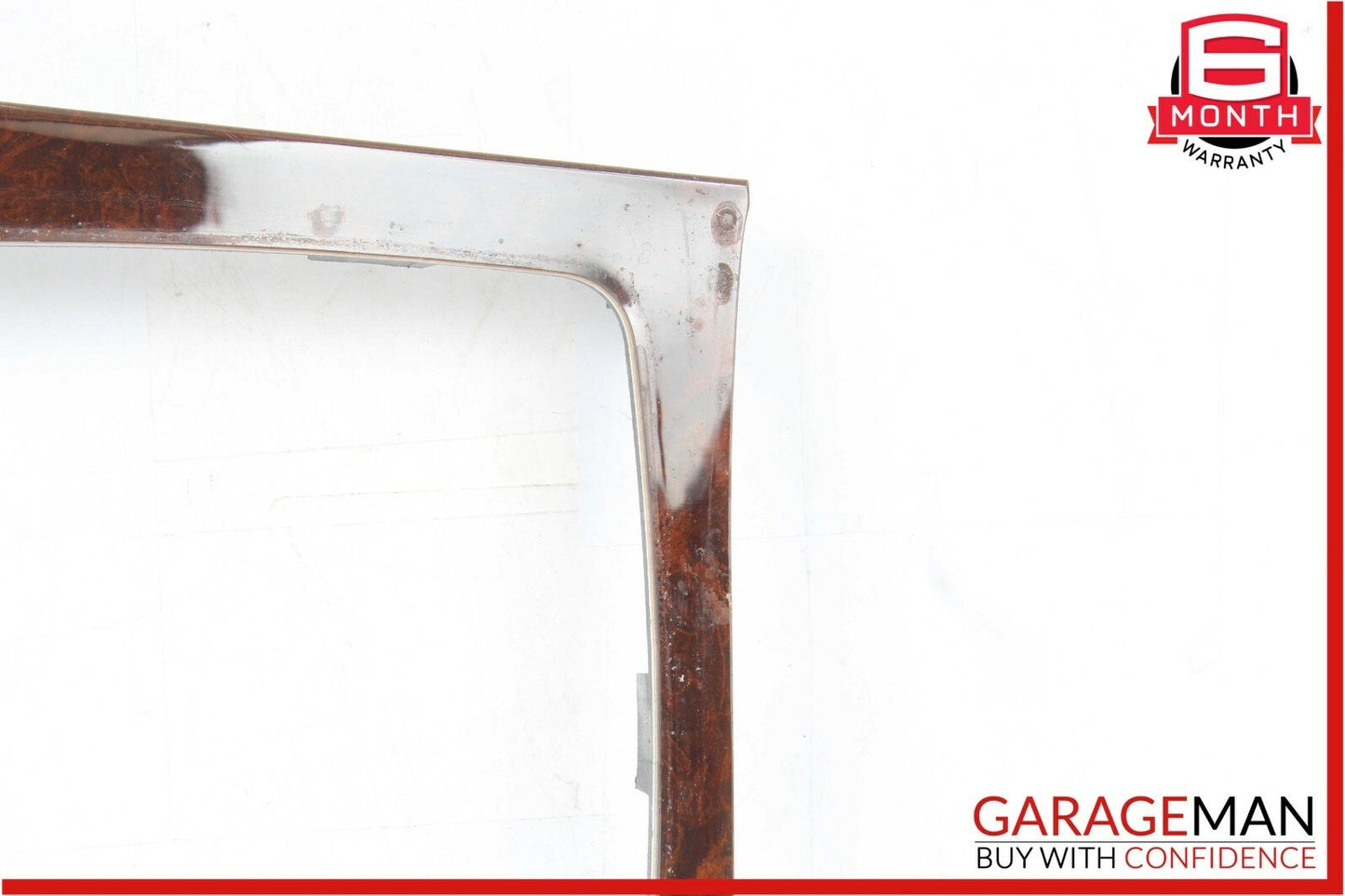 08-15 Mercedes W204 C300 C350 Center Console Shift Shifter Bezel Trim Wood OEM