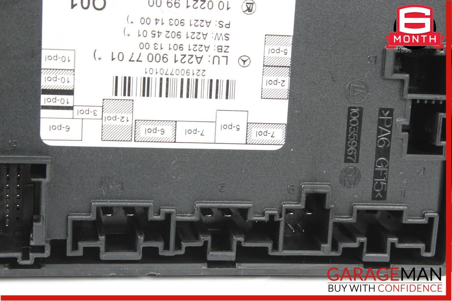 10-13 Mercedes W221 S550 S63 AMG Rear Left or Right Door Controller Module Unit