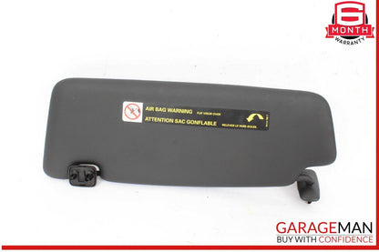13-18 Audi Q5 Q3 Front Right Passenger Side Sun Visor Sunvisor Black 8K0857552