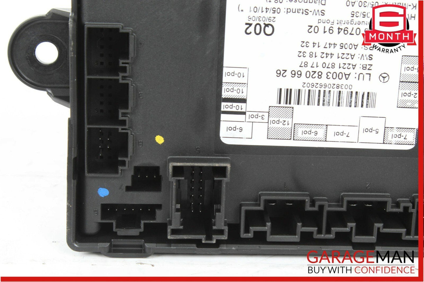 07-09 Mercedes W221 S550 Rear Right or Left Side Door Controller Module Unit OEM