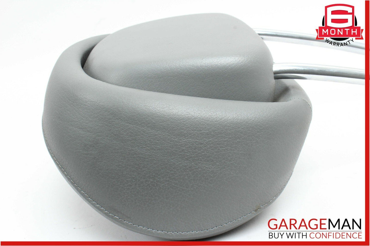 06-11 Mercedes W219 CLS500 Front Left / Right Side Seat Head Rest Headrest Grey