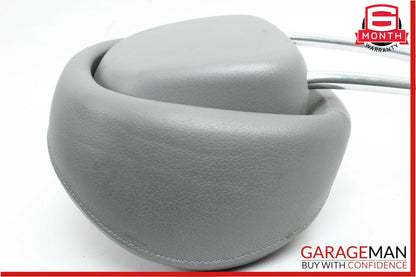 06-11 Mercedes W219 CLS500 Front Left / Right Side Seat Head Rest Headrest Grey