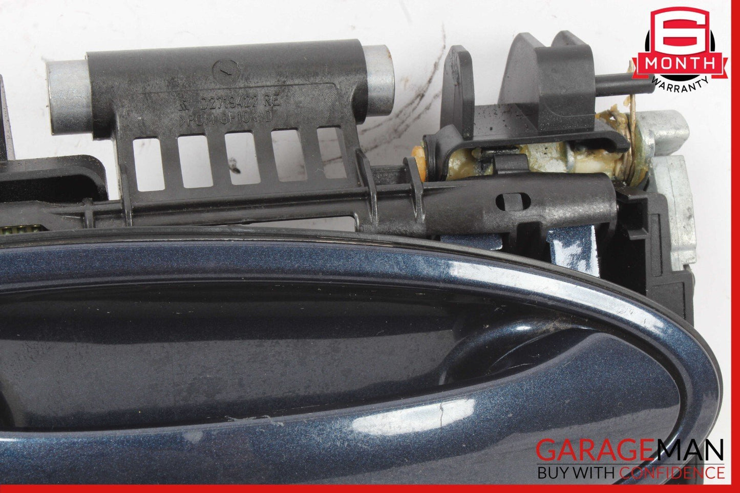 10-16 Porsche Panamera 970 Rear Right Exterior Door Handle w/ Lock Actuator Set