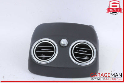 15-20 Mercedes W205 C300 Rear Center Console AC Air Vent Grille Trim Cover OEM