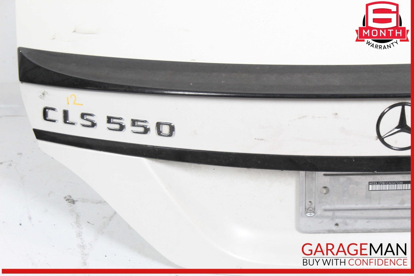12-18 Mercedes W218 CLS550 CLS400 Rear Trunk Lid Deck Shell Panel OEM