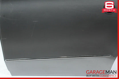 10-16 Mercedes W212 E350 Sedan Rear Left Driver Side Door Shell Palladium Silver