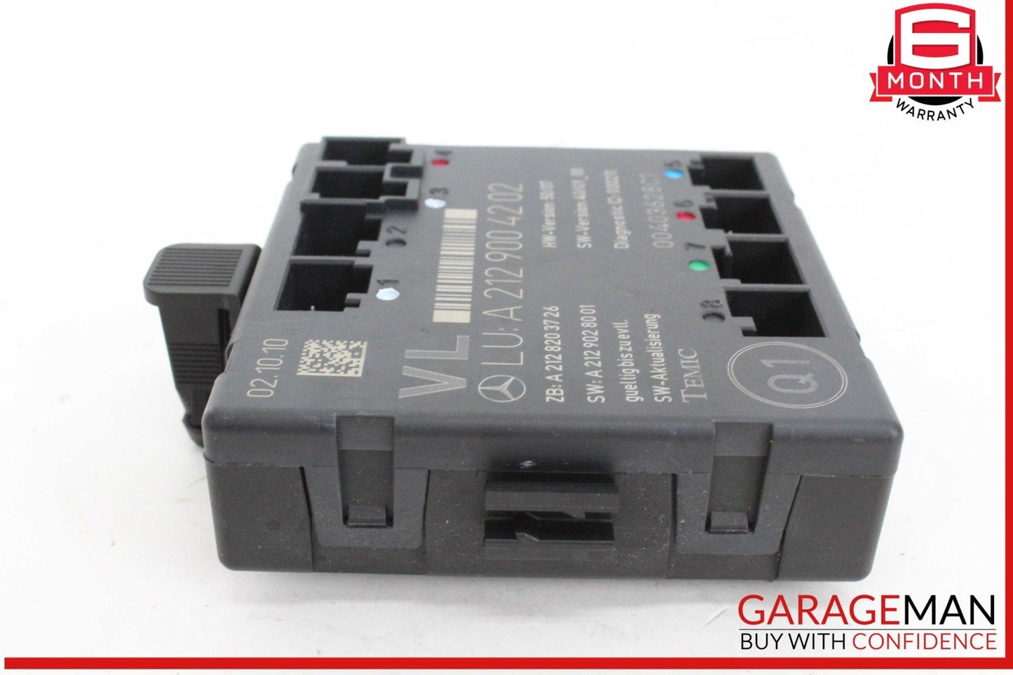 08-18 Mercedes W204 C300 Front Left Driver Side Door Control Module Unit OEM