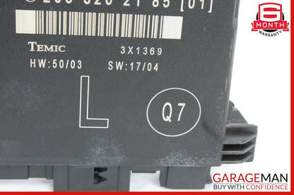 01-07 Mercedes W203 C230 C320 C55 AMG Rear Left Side Door Controller Module Unit