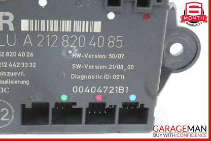 08-14 Mercedes W212 E350 C350 Rear Right Side Door Control Module OEM