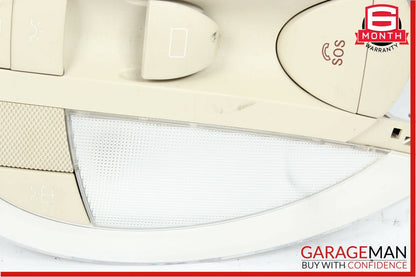 06-09 Mercedes W219 CLS500 Front Overhead Dome Light Reading Map Lamp Beige
