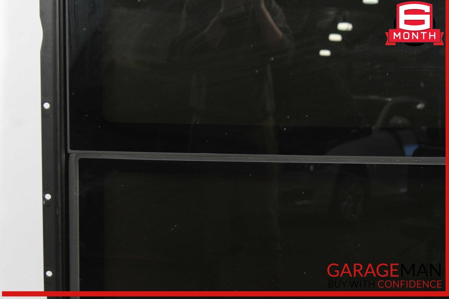 11-18 Porsche Cayenne 958 Hybrid S Panoramic Roof Glass Frame Black OEM