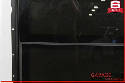 11-18 Porsche Cayenne 958 Hybrid S Panoramic Roof Glass Frame Black OEM