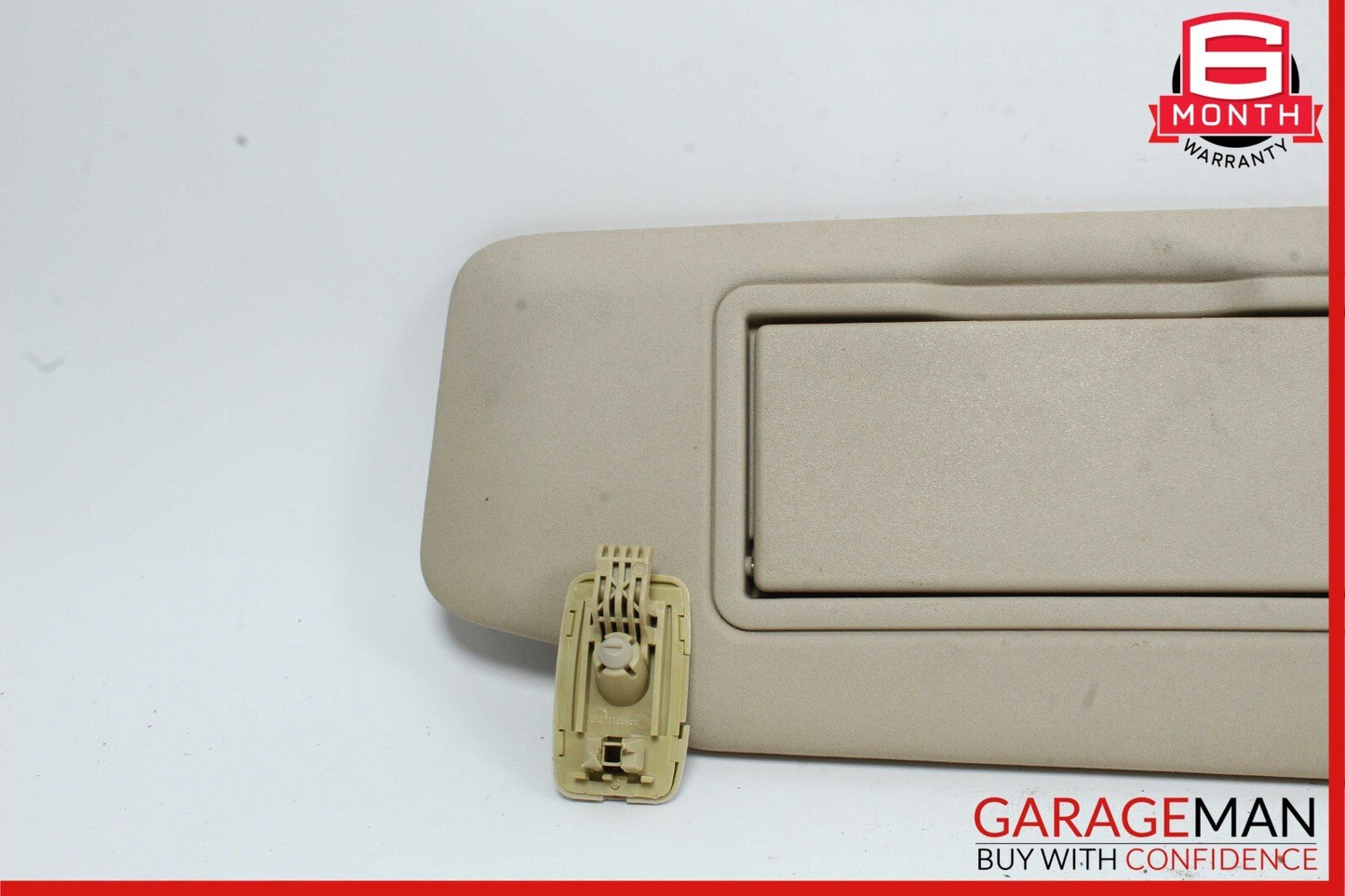08-14 Mercedes W204 C300 C350 Front Right Side Sun Visor Sunvisor Shade Beige