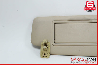 08-14 Mercedes W204 C300 C350 Front Right Side Sun Visor Sunvisor Shade Beige