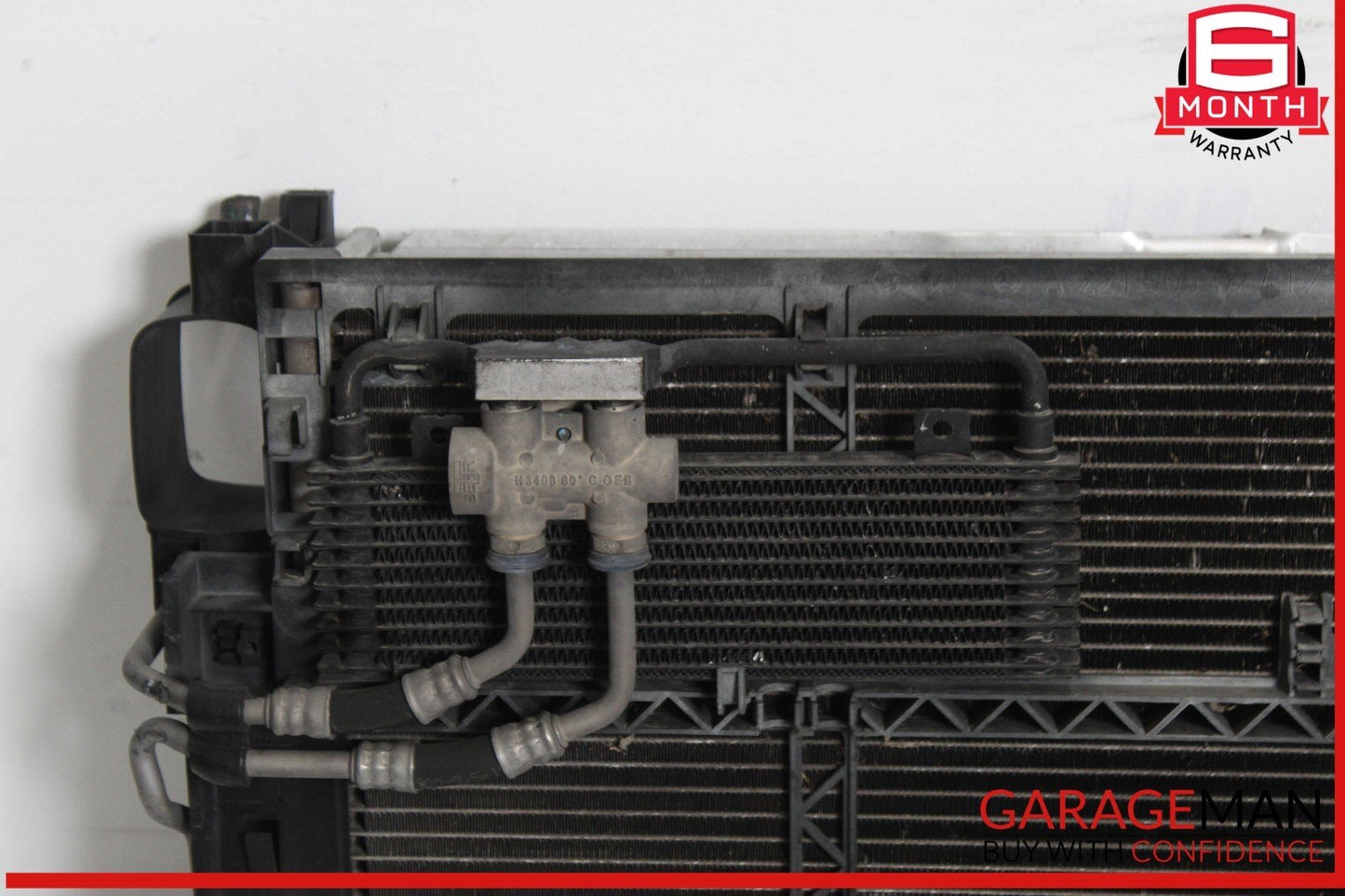 07-09 Mercedes W221 S550 CL550 Engine Motor Cool Cooling Water Radiator Assy OEM