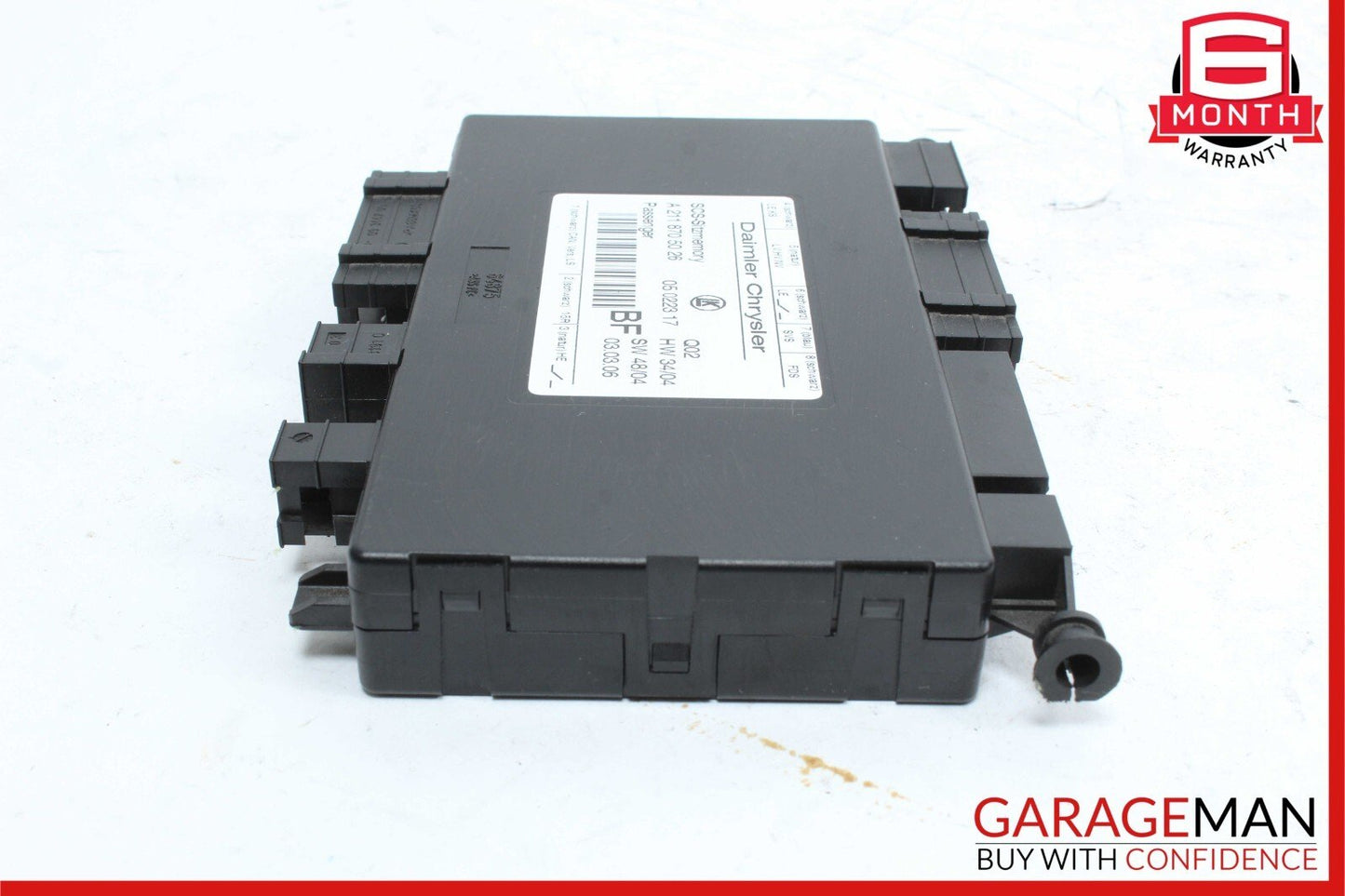 03-12 Mercedes X164 GL450 4MATIC Under Seat Control Module Front Right Side OEM