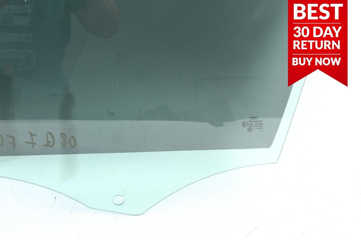 07-10 AUDI Q7 FRONT LEFT DRIVER SIDE WINDOW GLASS A110 OEM