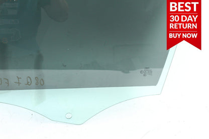 07-10 AUDI Q7 FRONT LEFT DRIVER SIDE WINDOW GLASS A110 OEM