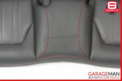 14-22 Maserati Ghibli M157 Rear Seat Cushion Lower Bottom Black OEM