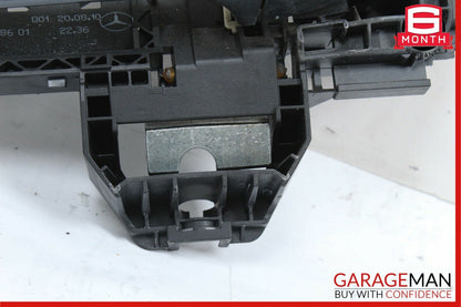 08-11 Mercedes W204 C300 Rear Left Side Exterior Door Handle Assembly Gray