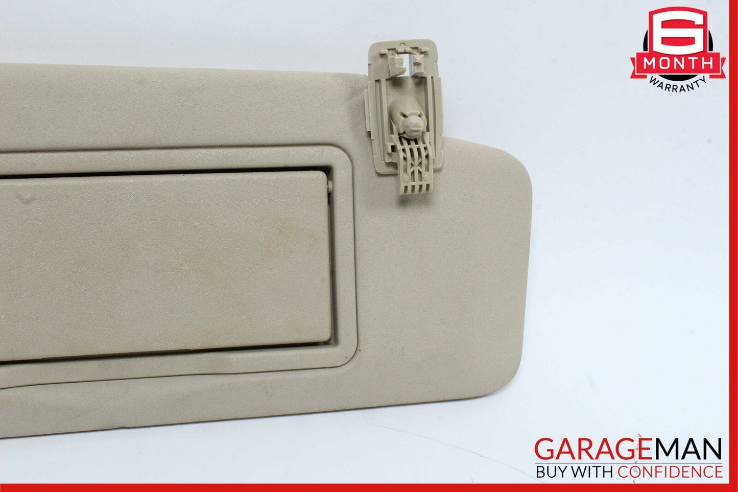 08-15 Mercedes W204 C350 Right Passenger Side Sunvisor Sun Visor Beige OEM