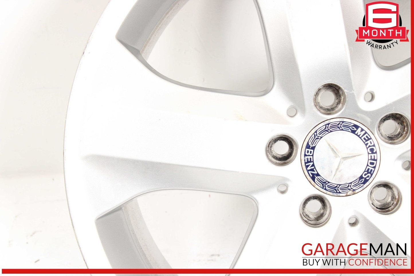 09-12 Mercedes X164 GL320 GL450 GL550 8.5 X 19 19" Wheel Rim Silver OEM