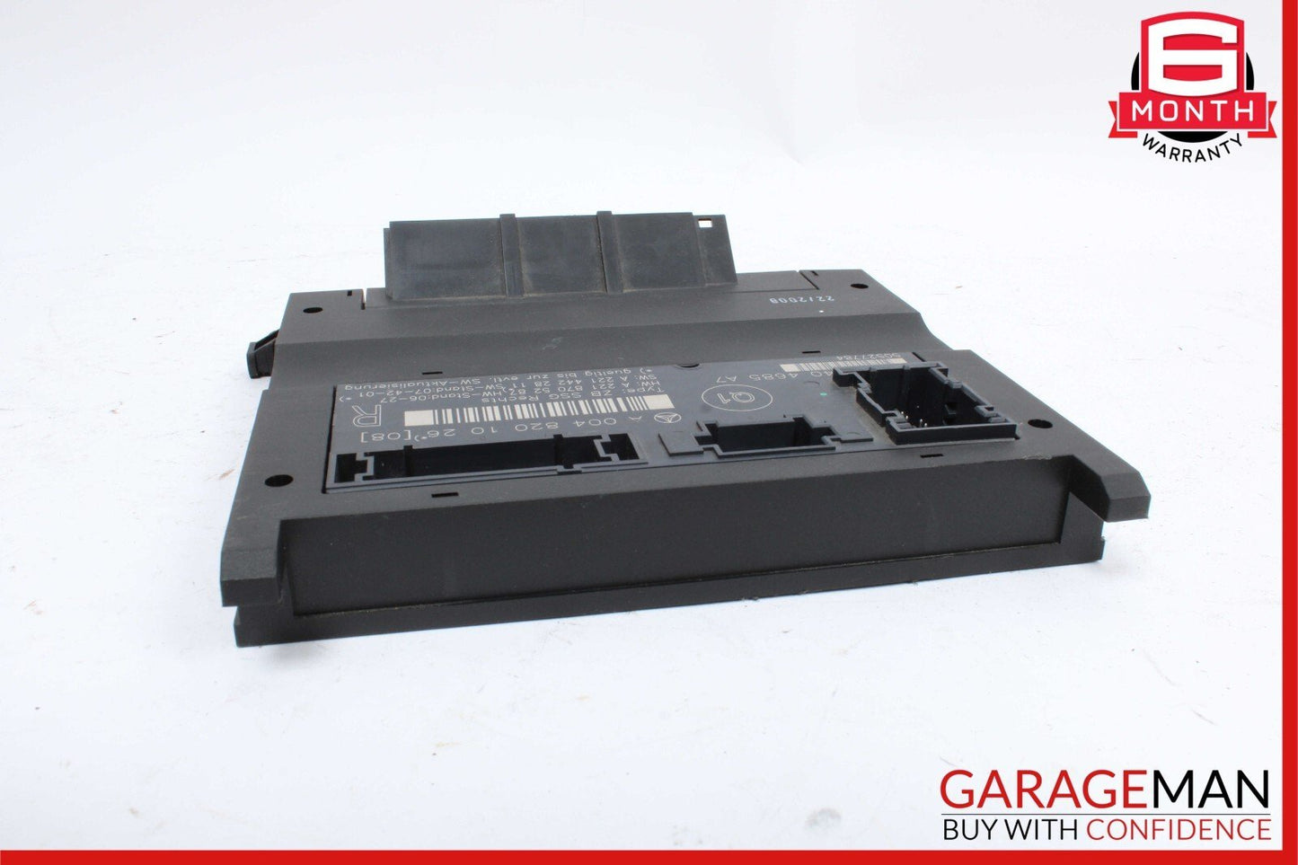 07-13 Mercedes W221 S550 S400 S65 AMG Front Right Side Under Seat Control Unit