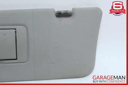 06-12 Mercedes X164 GL450 Front Left Driver Side Sun Visor Sunvisor Gray OEM