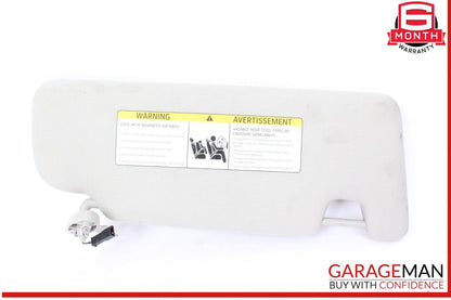 14-21 BMW i3 I01 Hybrid Front Left Driver Side Sun Visor Sunvisor Gray OEM