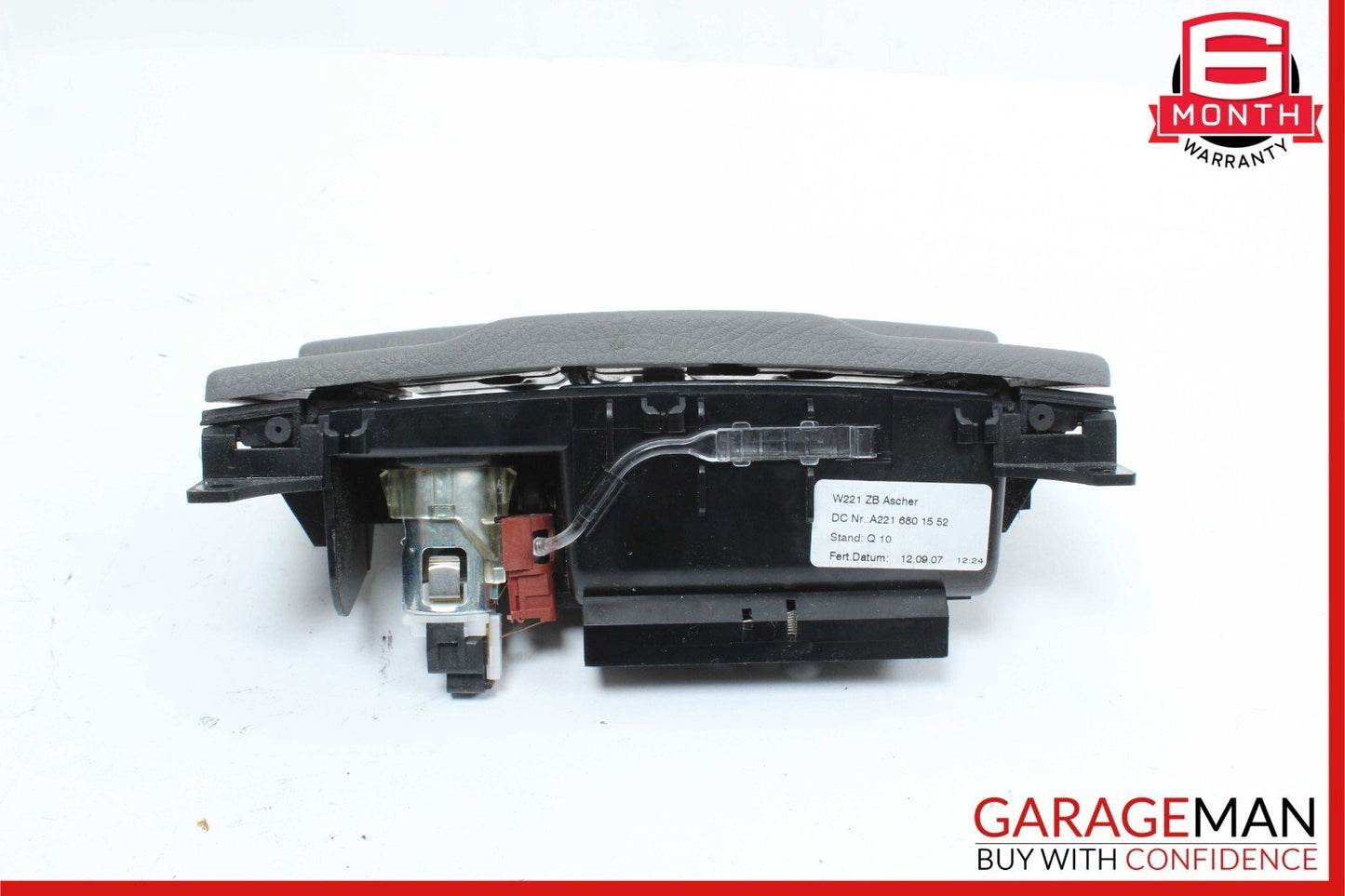 07-09 Mercedes W221 S550 Ash Tray Ashtray Lighter Compartment Trim Gray OEM