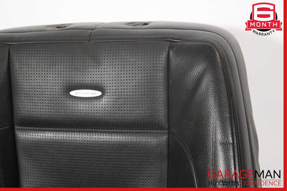 08-13 Mercedes W221 S63 AMG Front Right Passenger Upper Top Seat Cushion Black