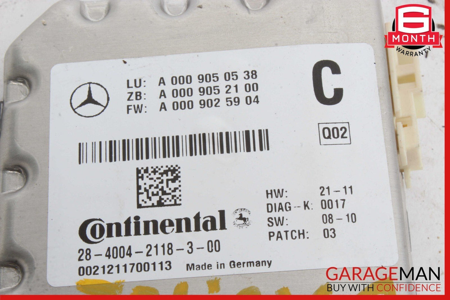 10-16 Mercedes W207 E350 E550 C300 Front Active Lane Assist Front Camera OEM